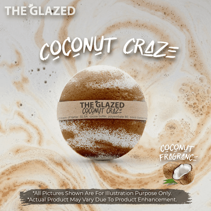 The Glazed Normal Handmade Bath Bomb 80g