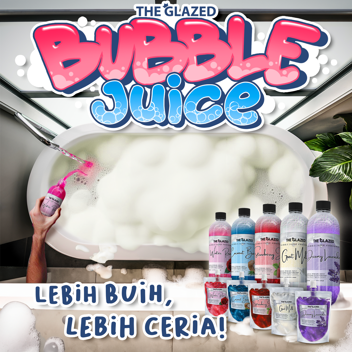 The Glazed Bubble Juice 400ml