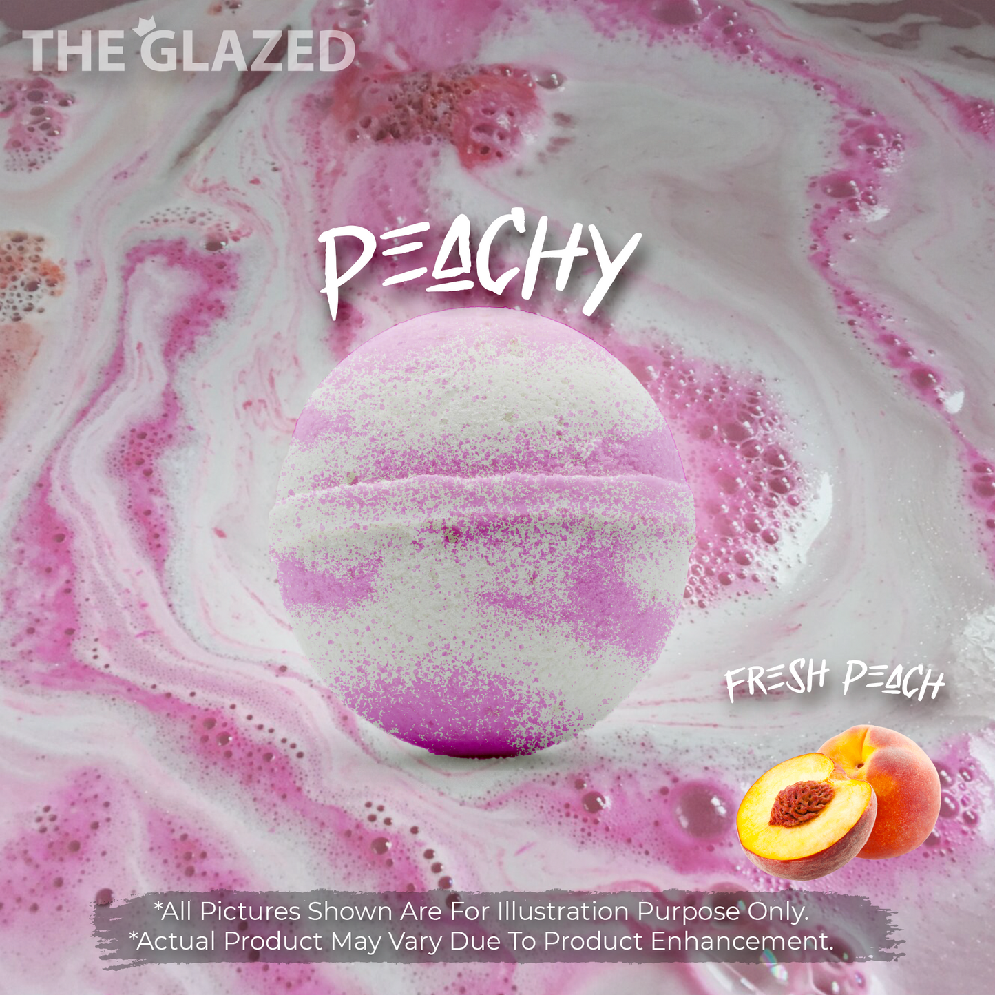 The Glazed Normal Handmade Bath Bomb 80g